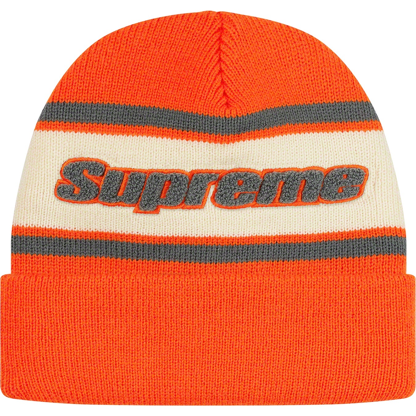 Chenille Stripe Beanie view 9
